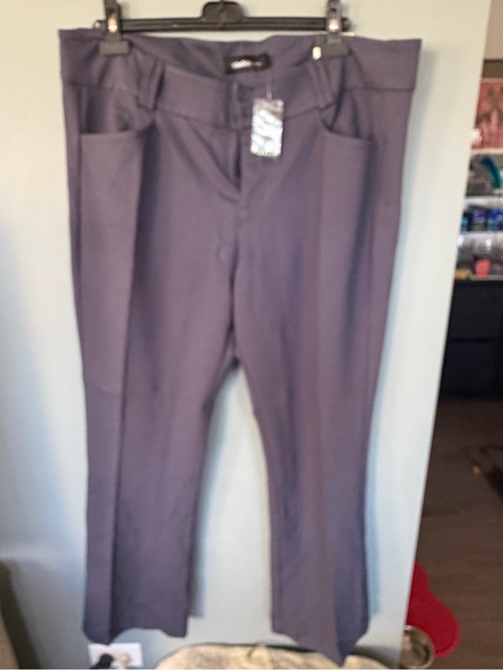 torrid greyish/blue Pull-On Ponte Trousers